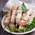 Brochetas de pollo
