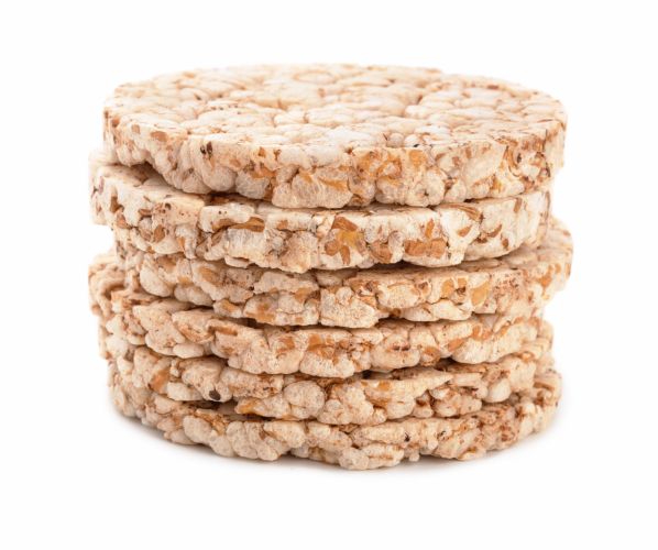 Tortitas de maíz inflado