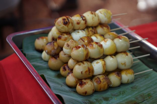 Huevos a la parrilla