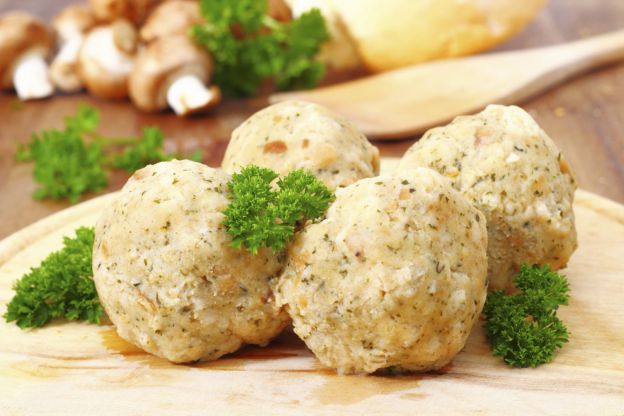 Albóndigas de ternera con champiñones