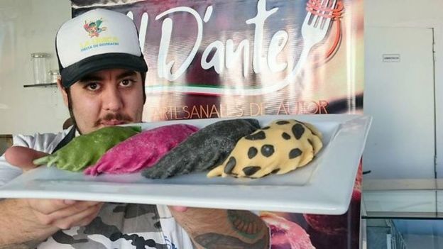 empanadas de colores