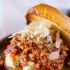  Sloppy Joes de pollo y parmesano