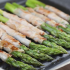 Espárragos Con pavo a la brasa