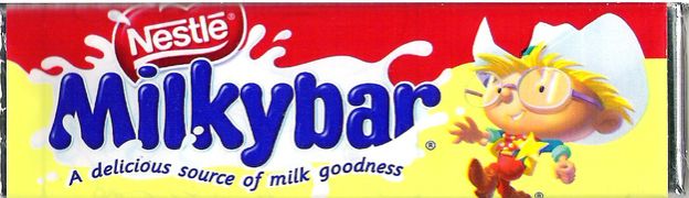 Chocolate blanco Milkybar