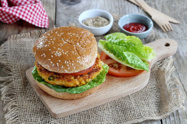 Hamburguesa vegetariana