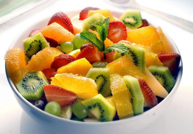 Ensalada de frutas con especias