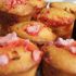 Muffins con pralines rosas
