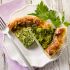 Quiche de claras con espinacas