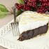 Pie de chocolate y crema
