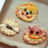 Mini pizzas de Halloween