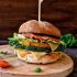 Hamburguesa de garbanzos