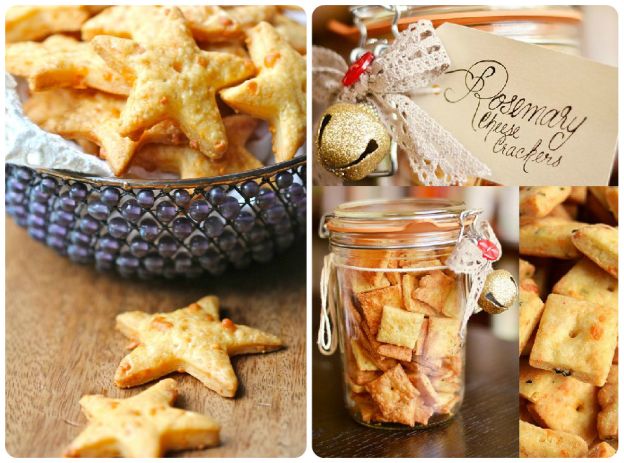 Galletas de queso y mostaza caseras