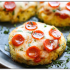 15. Mini pizza de coliflor