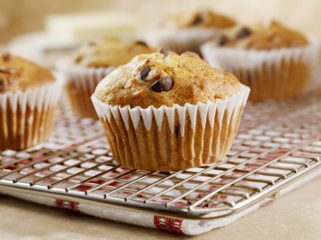 Muffins con leche de almendras