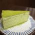 Tarta crepes de matcha