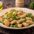 Gnocchis con guisantes