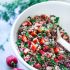 Tabule de quinoa y fresas