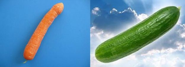 6. El pene-zanahoria/pepino