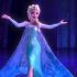 Elsa y su magnífico vestido de hielo