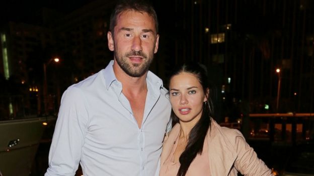 Adriana Lima y Marko Jaric