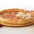 Hot dog crust pizza