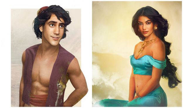Aladdin y Jasmine