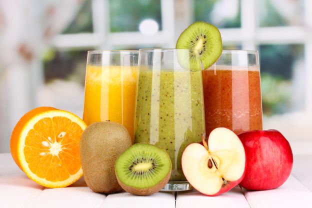Los zumos de frutas