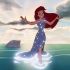 El vestido brillante de Ariel