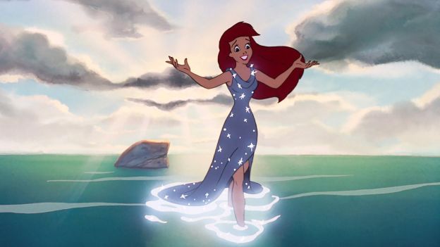 El vestido brillante de Ariel