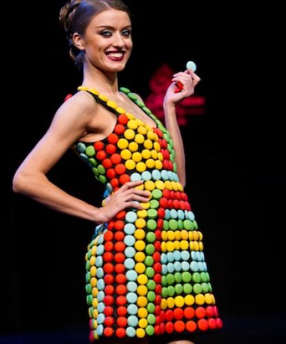 Vestido de Macarons
