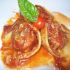 Conchiglie con salsa de tomate