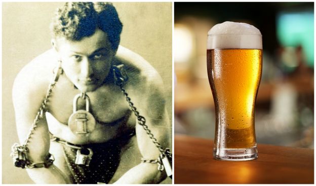Harry Houdini: Cerveza