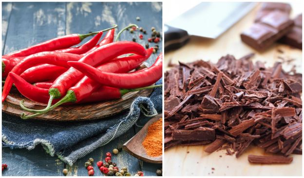 12. Chile y chocolate negro