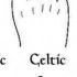Pie celta
