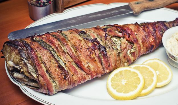 Salmón al horno