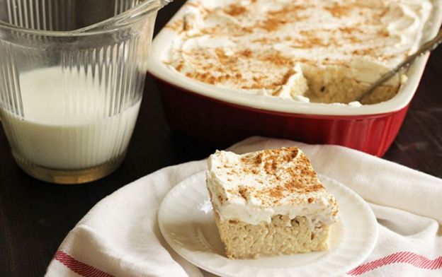 Poke cake de 3 leches