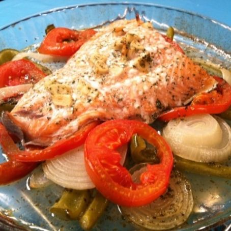 SALMON AL HORNO