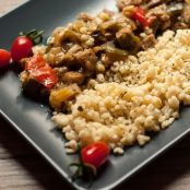 Verduritas de temporada con seitan y bulgur - Paso 4