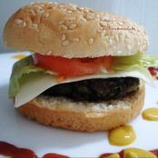 HAMBURGUESA DE LENTEJAS.