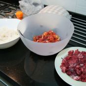 Empanada gallega de carne - Paso 1