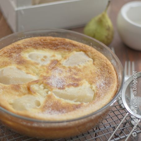 Tarta de peras