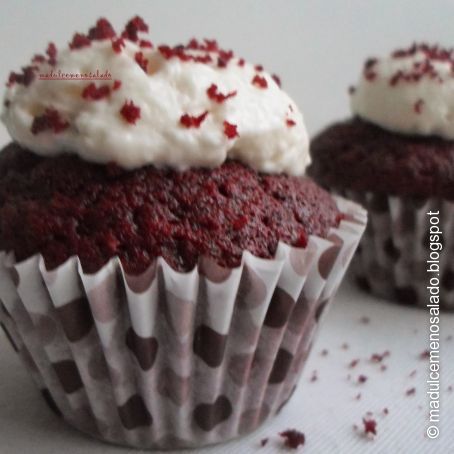 Cup Cakes Integrales Red Velvet