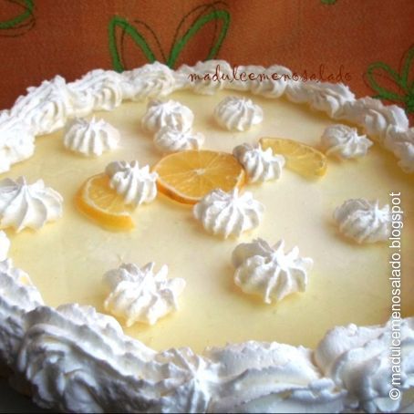 TARTA DE LIMON.