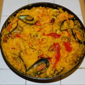 Arroz de pescado y marisco