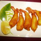 Gambas con gabardina (caballitos)