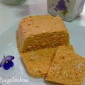 Pastel de cangrejo y pimientos