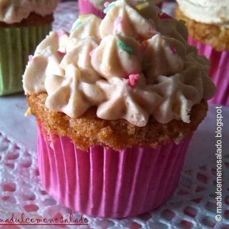 Cupcakes de Manzana y Caramelo