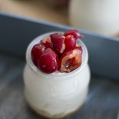 Tarta de queso con cerezas en vasitos - Paso 3