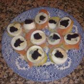 Canapés de patata