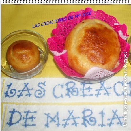Muffins de fanta de naranja